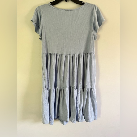 See You Monday | Baby Doll Dress with Flutter Sleeves (Size XL) - Picture 2 of 8